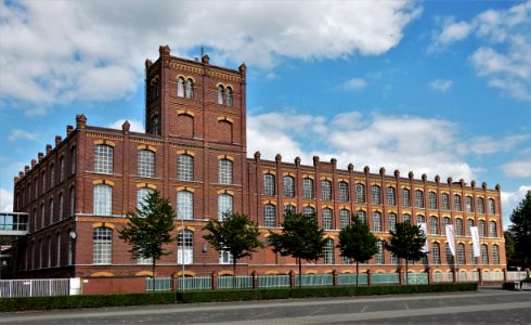 Fabrikgebäude Textilfirma Huesker