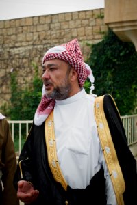 Ezidi Prince Azahr Muawiya Al-Yezidi at the Shrine of Mohamed Rashan 14