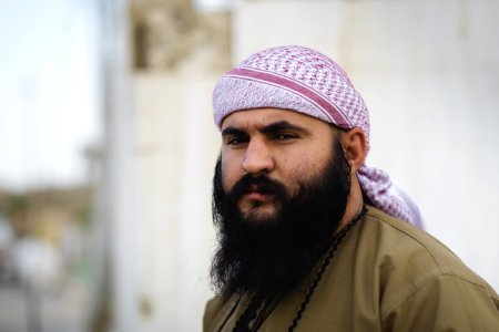 Ezidi religious leader Mam Fakher in June of 2019 in Shingal 07