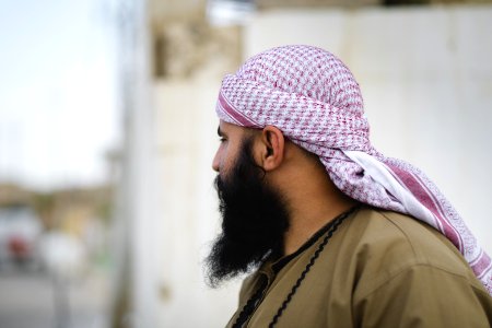 Ezidi religious leader Mam Fakher in June of 2019 in Shingal 08