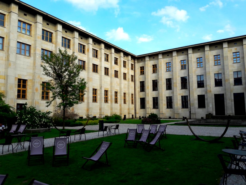 Facade of the National Museum in Warsaw 08