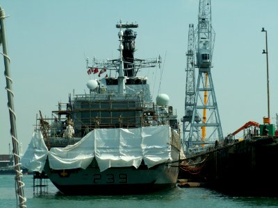 F239 HMS Richmond p1, Portsmouth, UK photo