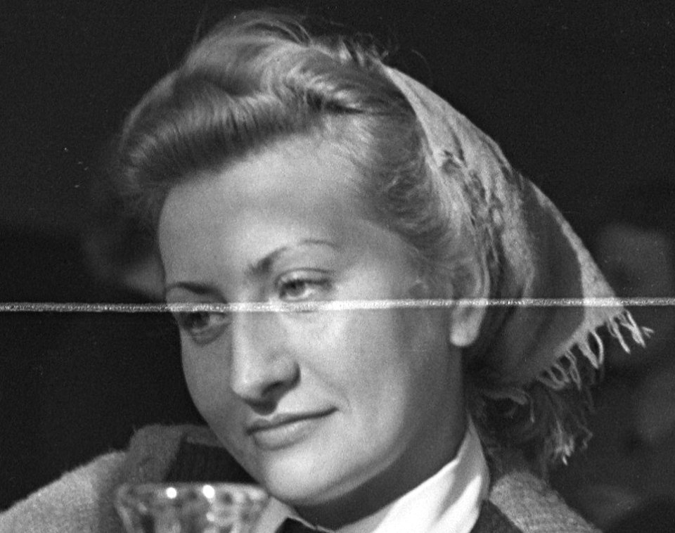 Face detail, from- Tehuis in Duitsland voor Joodse mensen, die ontslagen zijn uit concentratiekampe, Bestanddeelnr 901-5582 (cropped)