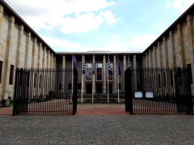 Facade of the National Museum in Warsaw 07