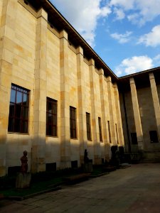 Facade of the National Museum in Warsaw 06