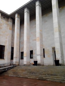 Facade of the National Museum in Warsaw 02