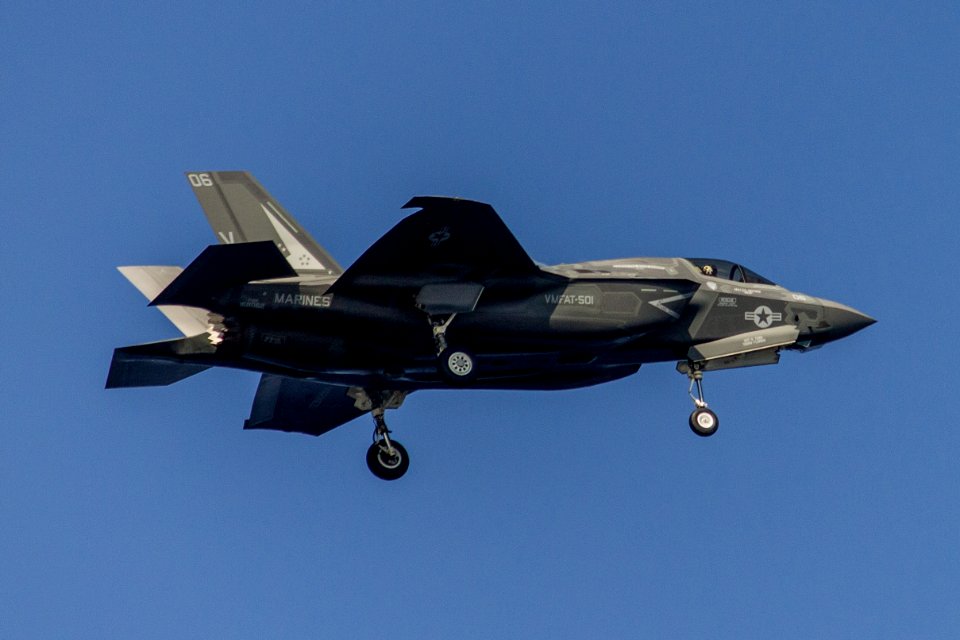 F-35B Landing Tyndall AFB 3