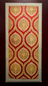 Fabric length, Turkey, Istanbul or Bursa, Ottoman Empire, mid 16th century AD, silk, metal-wrapped silk - Textile Museum, George Washington University - DSC09513