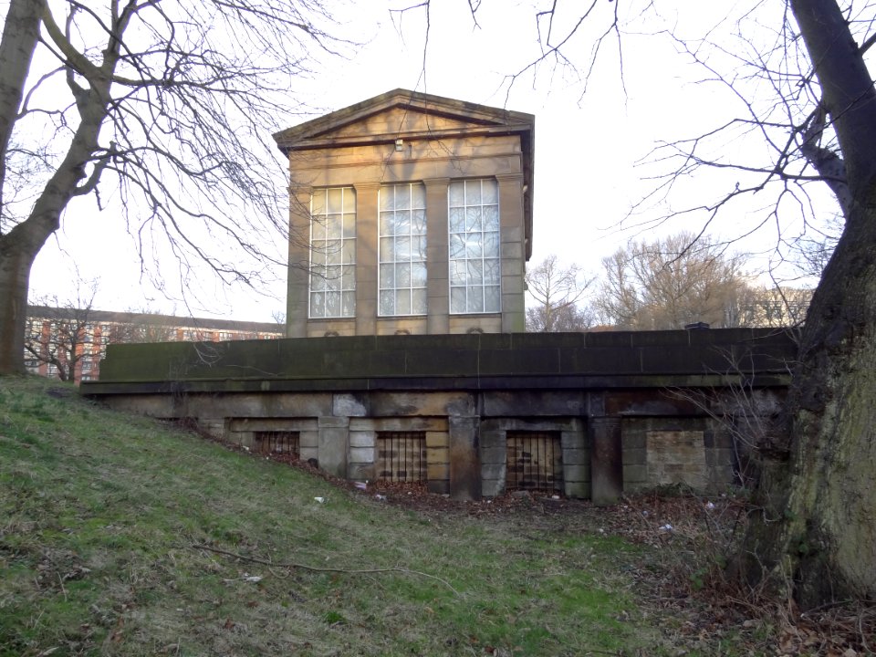 Facade to Burial Vaults, St George's Field