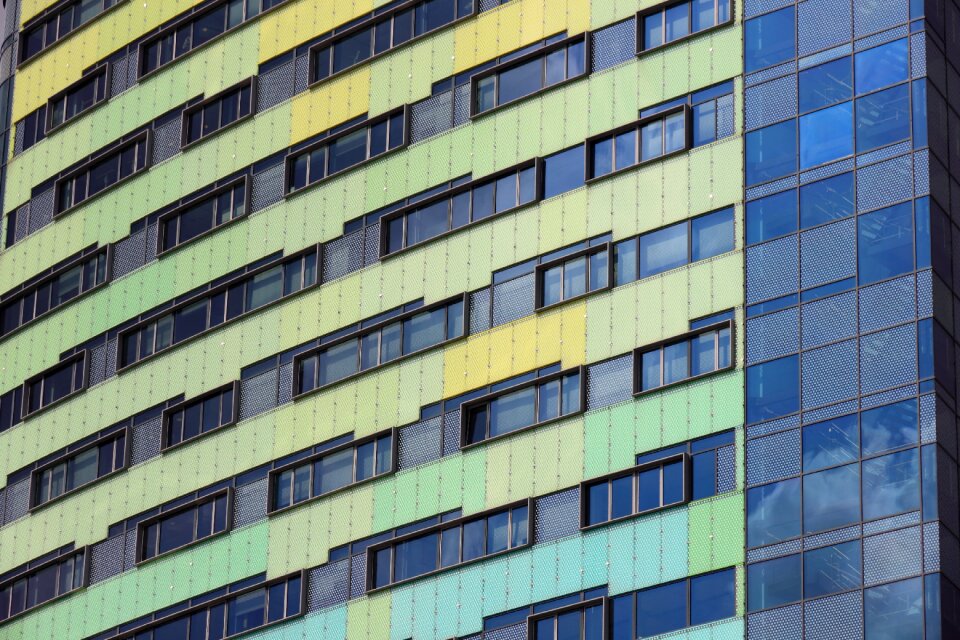 Office building tower