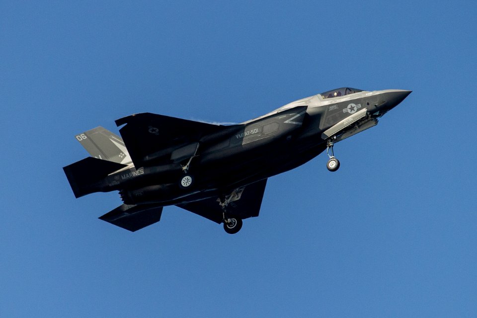 F-35B Landing Tyndall AFB 1