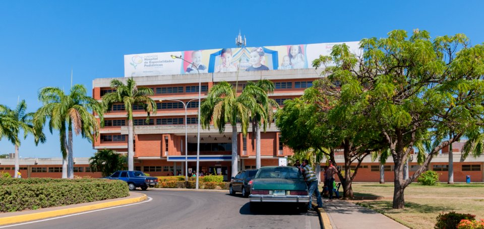 Facade of Children's Specialty Hospital of Maracaibo