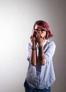 Seductive portrait fashion
