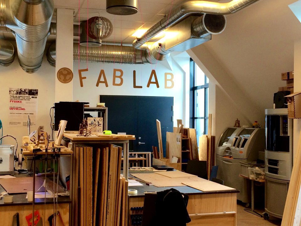 FabLab på Sverigesgade i Odense