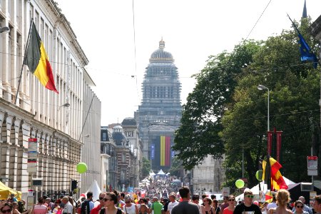 Fête nationale belge à Bruxelles le 21 juillet 2016 - Palais de Justice de Bruxelles 04 photo