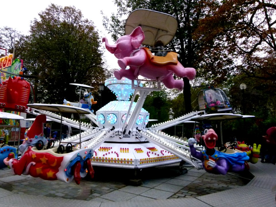 Fête foraine - Le manège volant