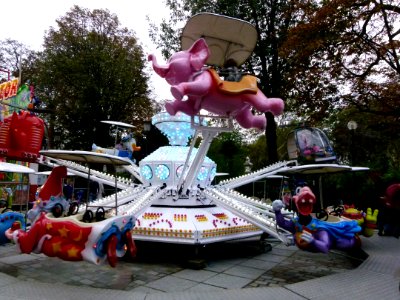 Fête foraine - Le manège volant