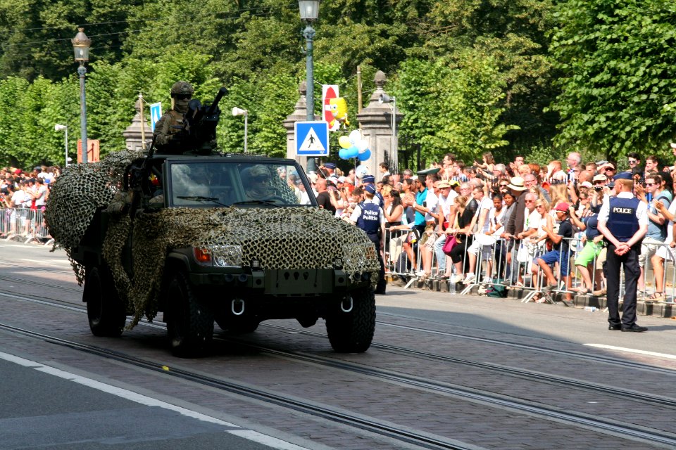Fête nationale belge à Bruxelles le 21 juillet 2016 - Armée belge (Défense) 14
