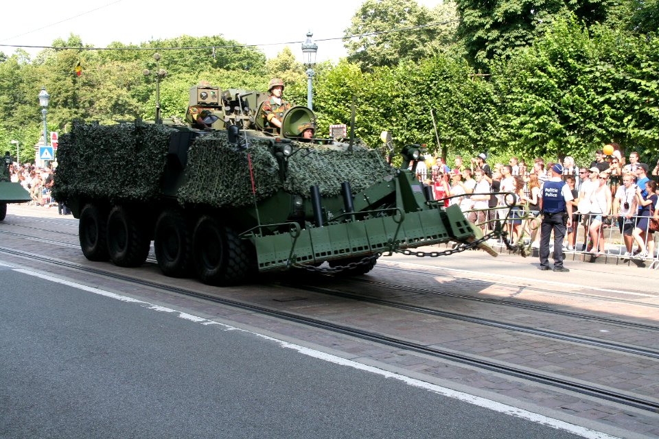 Fête nationale belge à Bruxelles le 21 juillet 2016 - Armée belge (Défense) 12