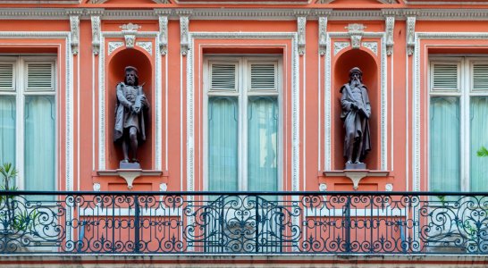 Facade of Colonial Building in São Paulo