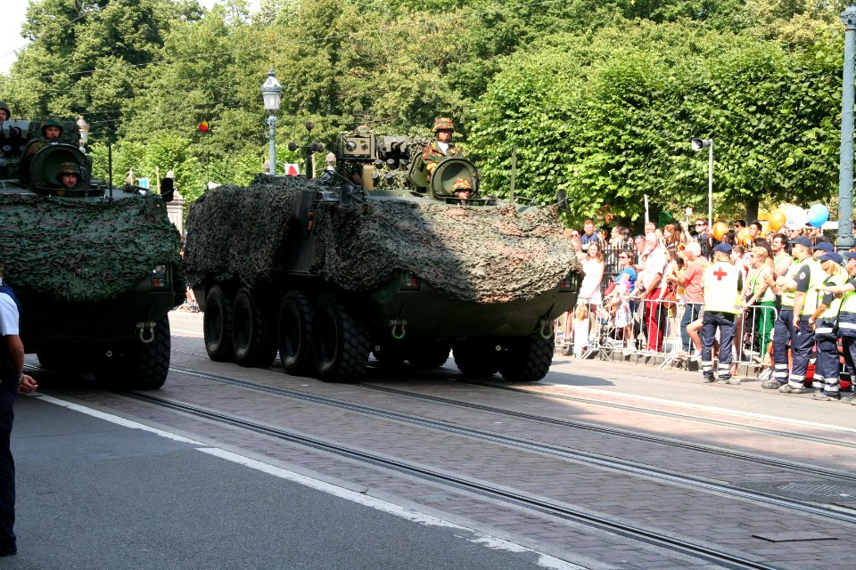 Fête nationale belge à Bruxelles le 21 juillet 2016 - Armée belge (Défense) 10