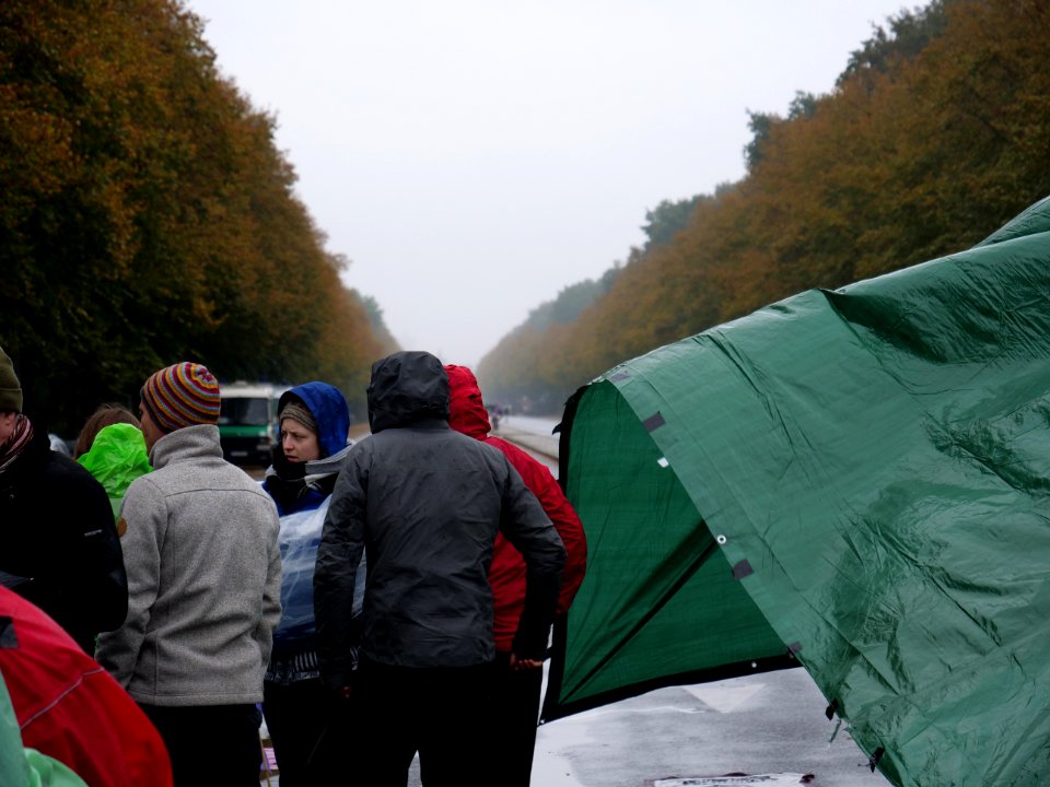 Extinction Rebellion blockade Großer Stern 2019-10-08 01