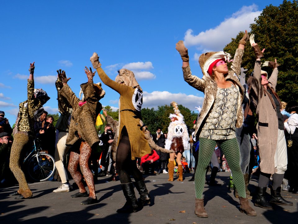 Extinction Rebellion blockade Großer Stern 2019-10-07 82