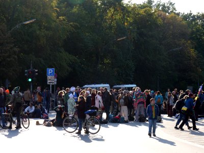 Extinction Rebellion blockade Großer Stern 2019-10-07 92