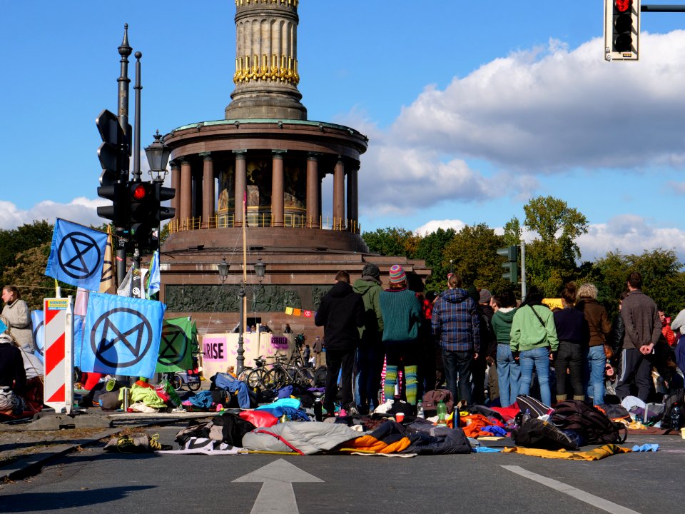 Extinction Rebellion blockade Großer Stern 2019-10-07 56