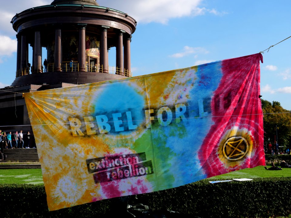 Extinction Rebellion blockade Großer Stern 2019-10-07 64
