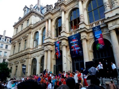Fête de la musique 2018 à Lyon - Chants place de la Bourse photo