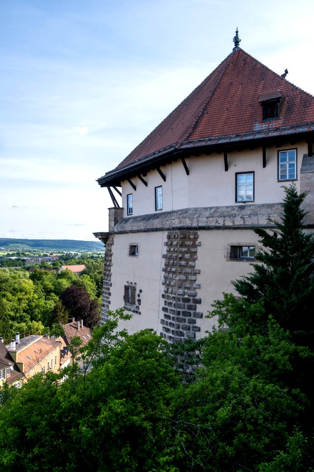 Fünfeckturm am Schloss Hohentübingen