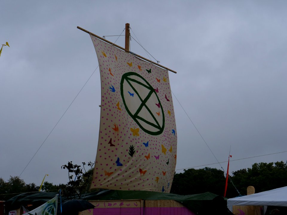 Extinction Rebellion blockade Großer Stern 2019-10-08 05