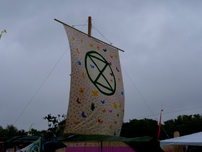 Extinction Rebellion blockade Großer Stern 2019-10-08 05