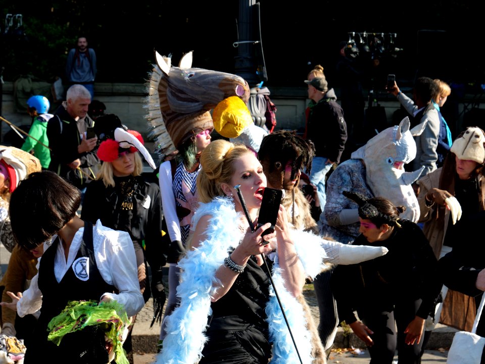 Extinction Rebellion blockade Großer Stern 2019-10-07 71
