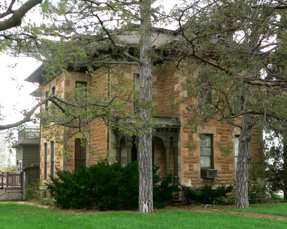 F. H. Hart house (Beloit, KS) from NNE 1