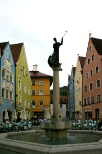 Füssen Stadtbrunnen bjs070510-01