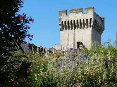Historically tower south of france photo