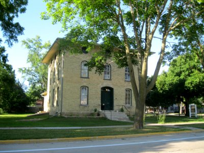 Ezra and Elizabeth Goodrich House, Milton, WI