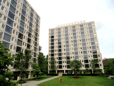 F and G towers, Leverett House, Harvard University - DSC09425