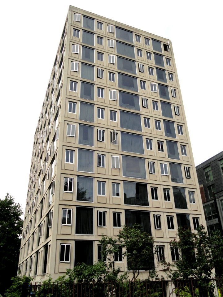 F and G towers, Leverett House, Harvard University - DSC09422
