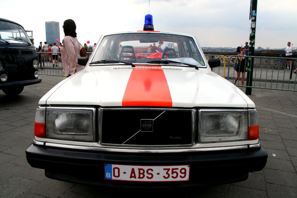 Fête nationale belge à Bruxelles le 21 juillet 2016 08 - Véhicule de l'ancienne gendarmerie belge