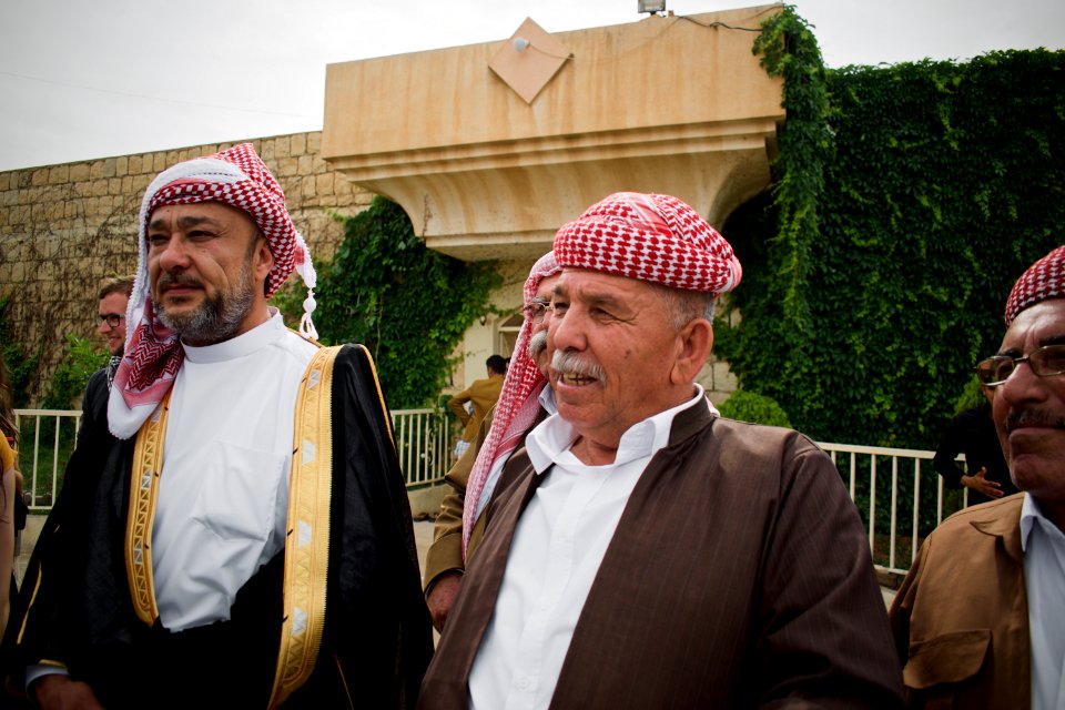 Ezidi Prince Azahr Muawiya Al-Yezidi at the Shrine of Mohamed Rashan 04