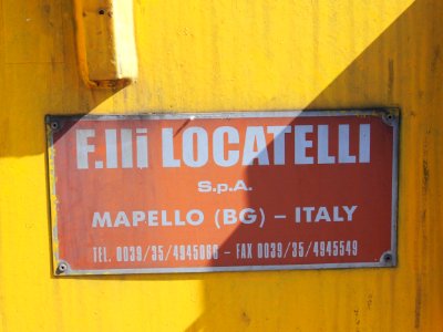 F IIi Locatelli Grill 168 crane, Port of Antwerp, pic2