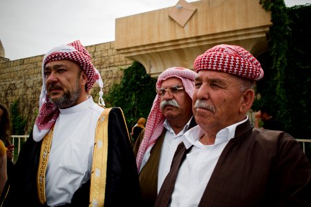 Ezidi Prince Azahr Muawiya Al-Yezidi at the Shrine of Mohamed Rashan 05