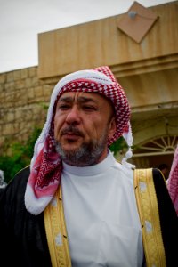 Ezidi Prince Azahr Muawiya Al-Yezidi at the Shrine of Mohamed Rashan 06