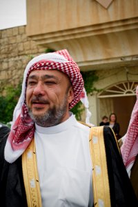 Ezidi Prince Azahr Muawiya Al-Yezidi at the Shrine of Mohamed Rashan 09