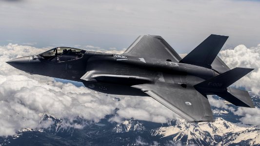 F-008 in flight