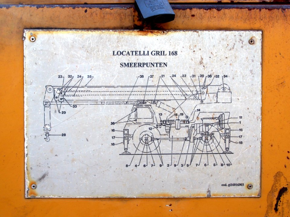 F IIi Locatelli Grill 168 crane smeerpunten, Port of Antwerp, pic3