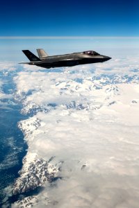 F-001 over Greenland